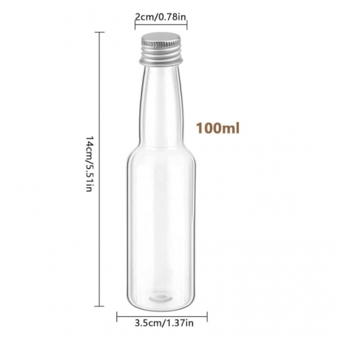 PLASTIC BOTTLE 14CM PACK 12 PLASTIC BOTTLE 14CM PACK 12
